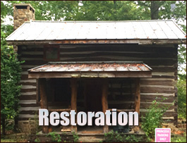 Historic Log Cabin Restoration  Belle Valley, Ohio